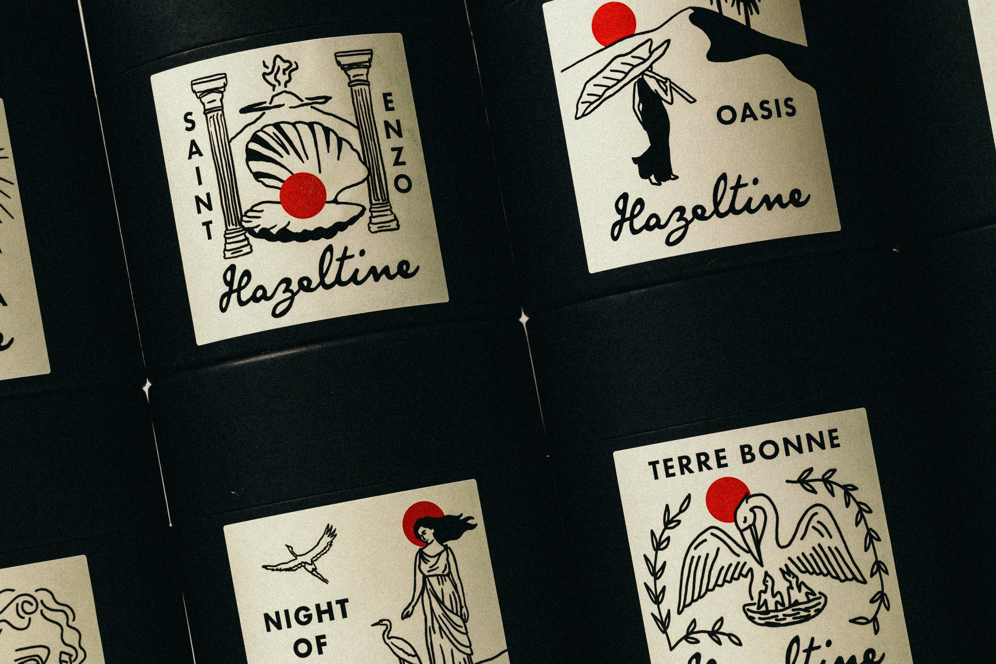 A group of Hazeltine candles stacked ©Hazeltine