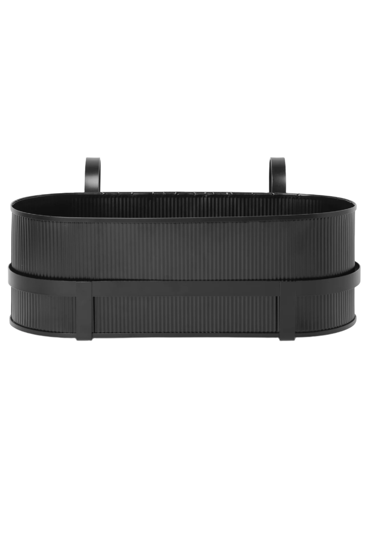 Ferm Living Bau Balcony Box Black at SPROUT HOME
