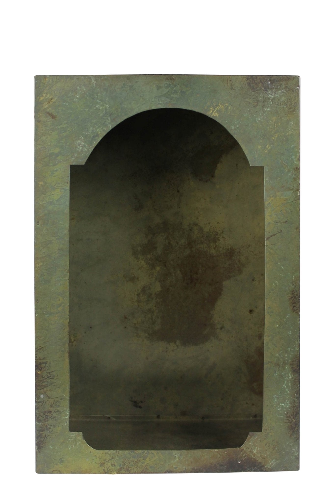 Sevilla Wall Niche metal by Homart shown from the front at eye level.