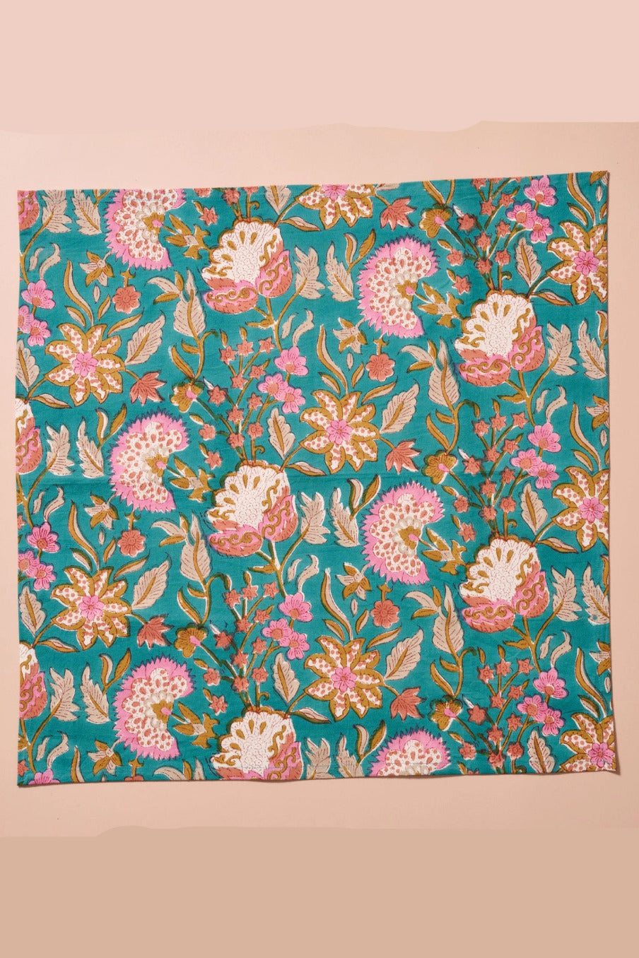 Stabaka Block Print Napkin ©Ten Thousand Villages