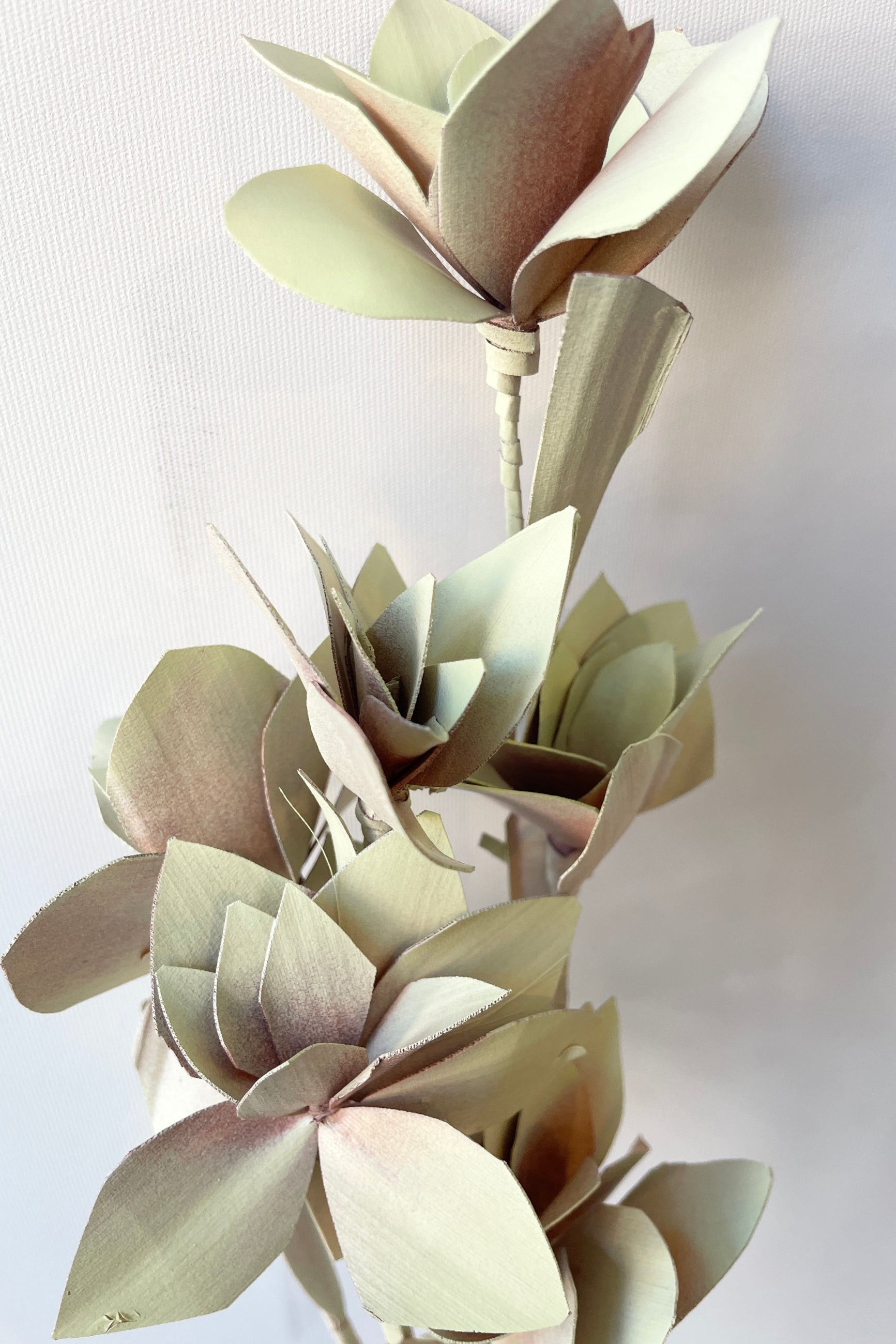 Detail of the Tari mint pastel flowers ©Sprout Home