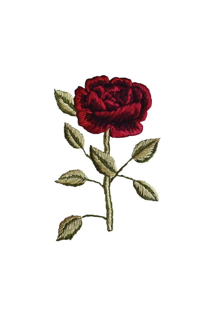 Stitched Rose Tattoo by Tattly