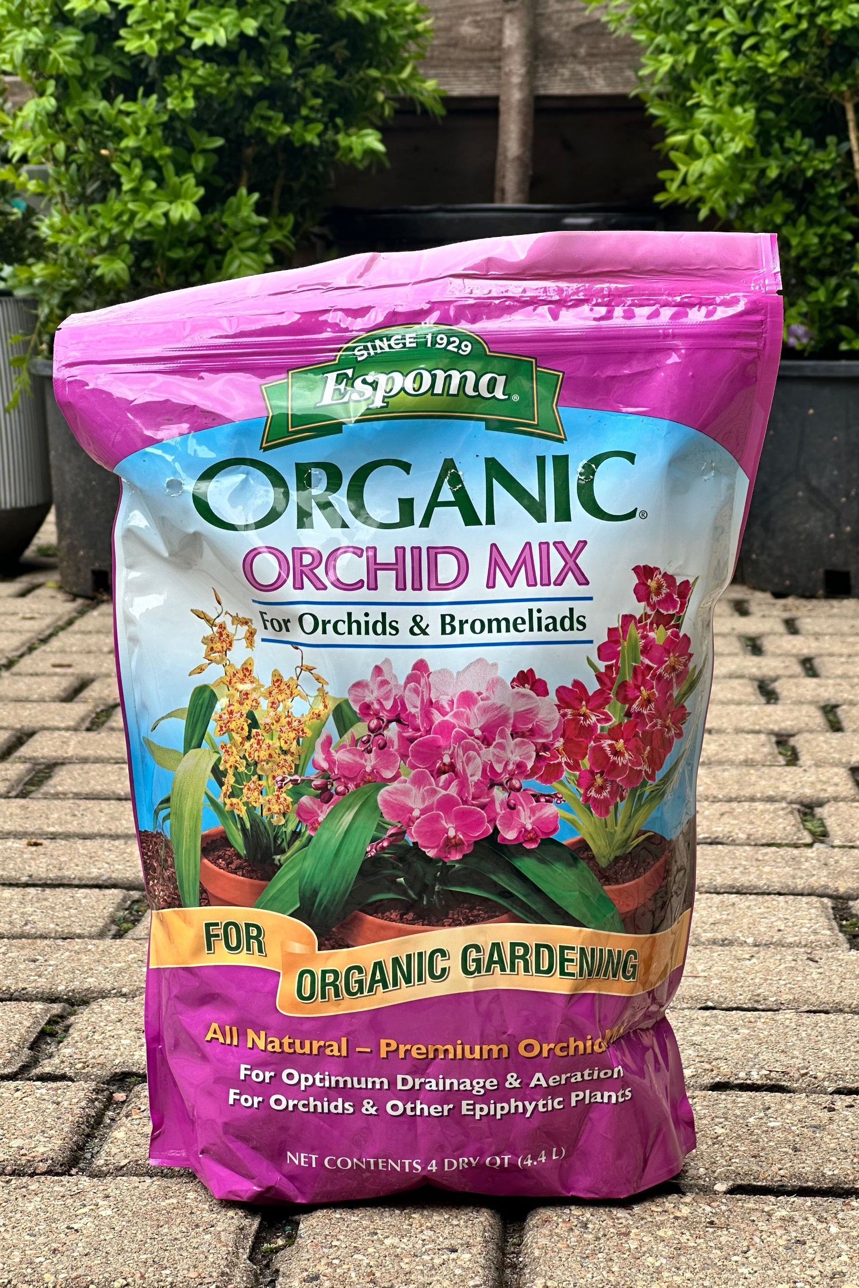A bag of the Epsom Organic Orchid Mix bag at Sprout Home ©Sprout Home