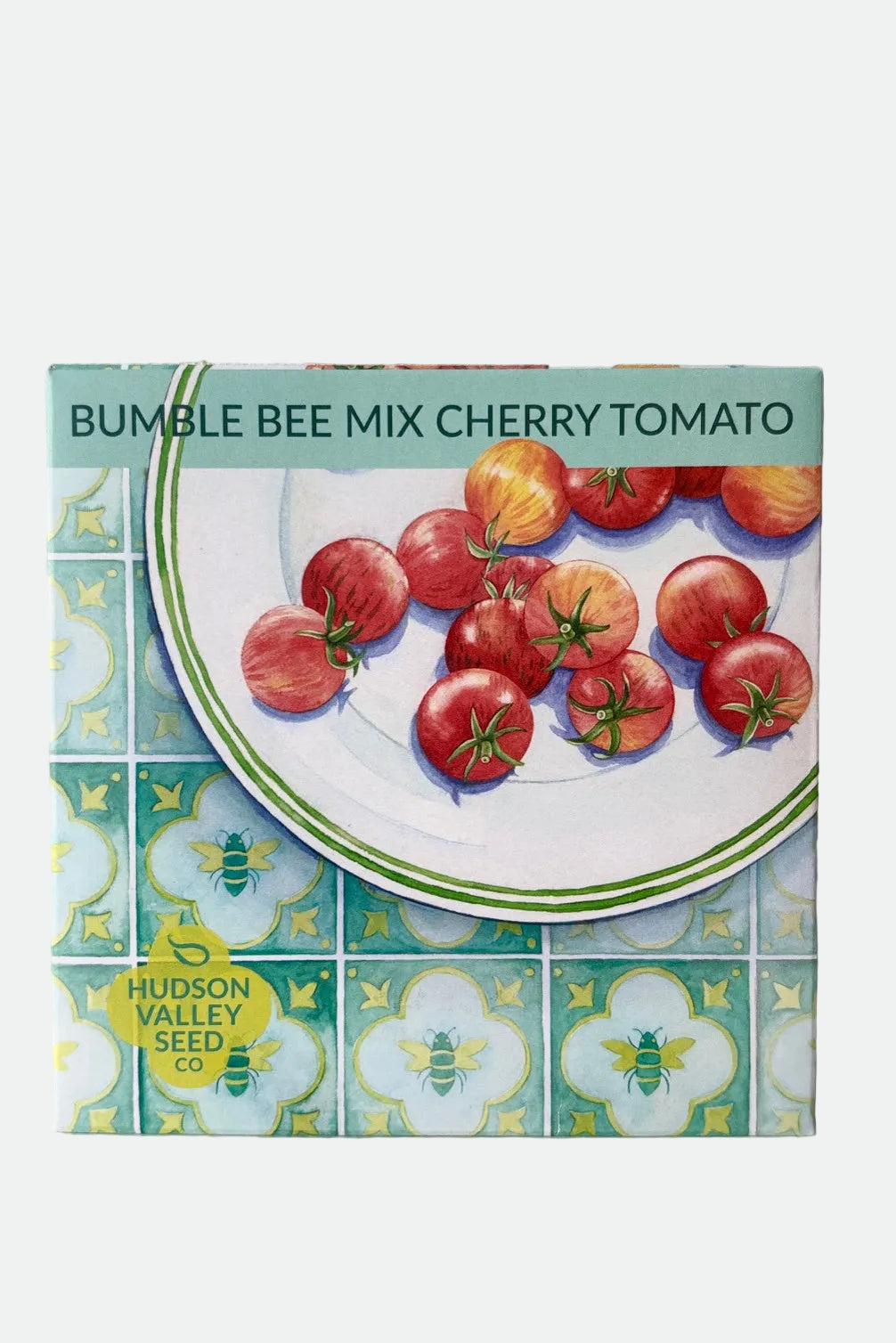 Seed Pack for Bumble Bee Mix cherry tomatoes against a white background ©Sprout Home