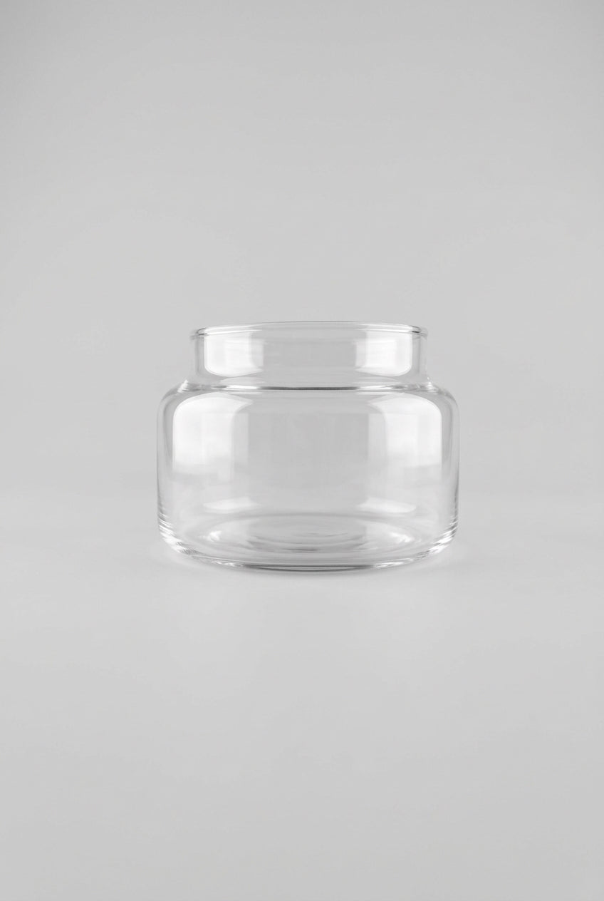 15 oz Libby jar on a grey backdrop ©Sprout Home