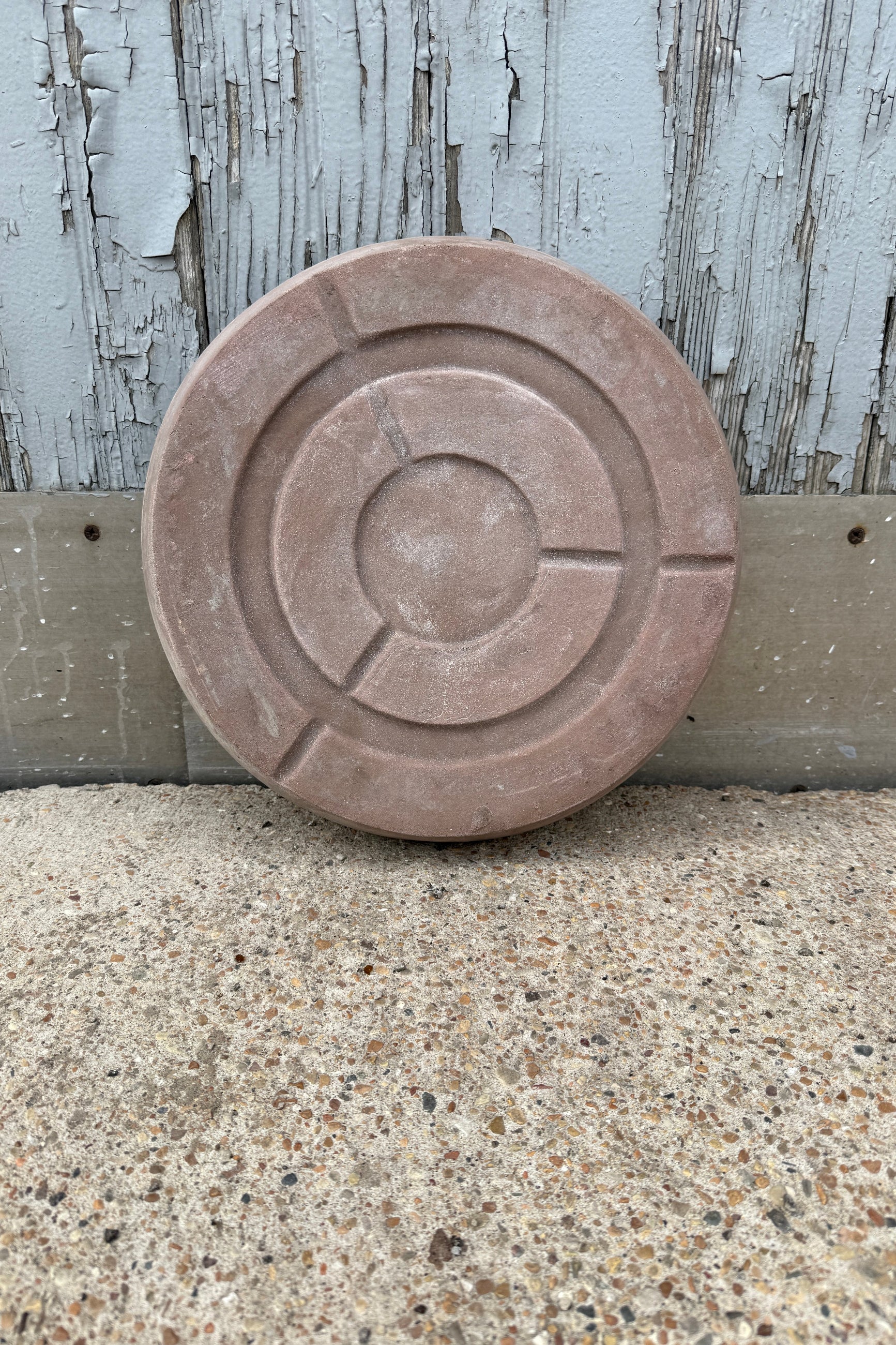 13" vietnamese saucer showing the bottom ©Sprout Home