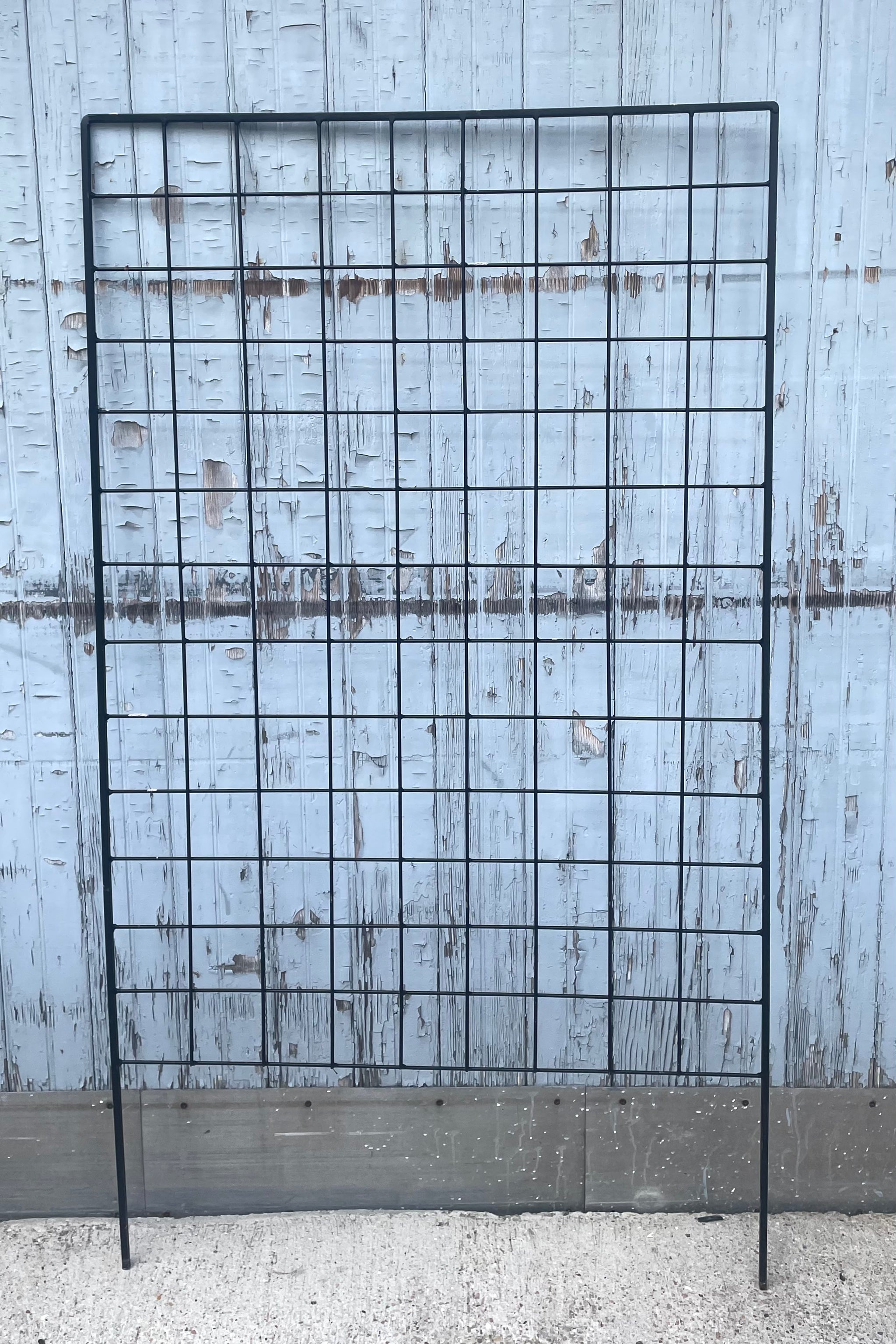 black wooden garden trellis Screen Trellis Wide Black at SPROUT HOME