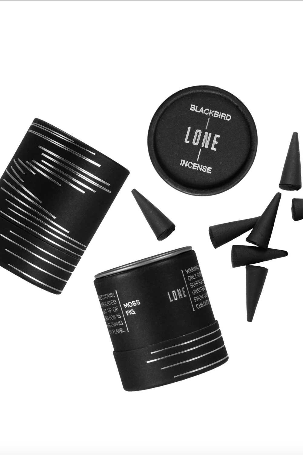 Blackbird Lone Incense: Cedarwood + New Orleans Moss at SPROUT HOME