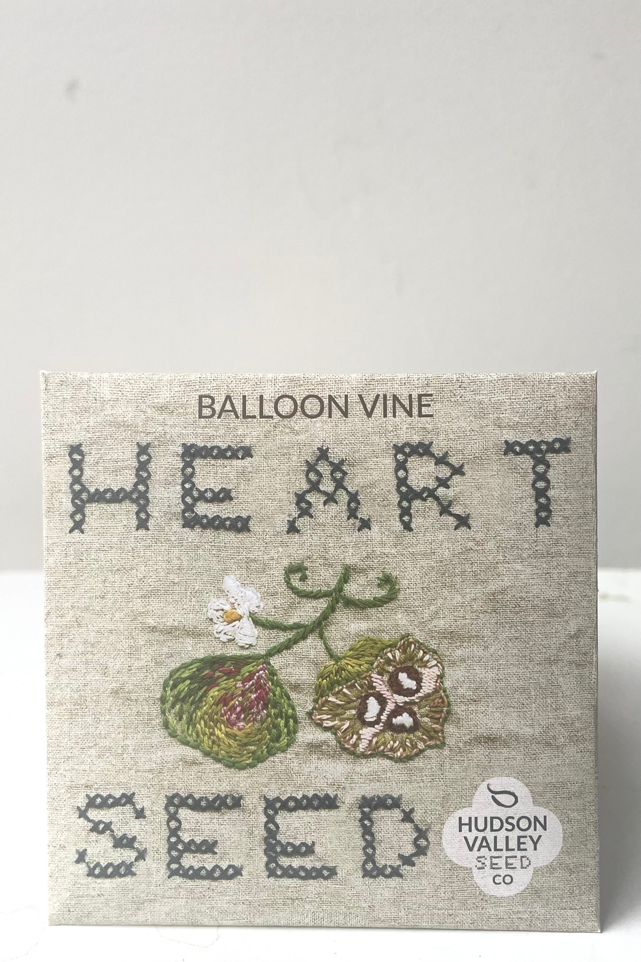 Balloon Vine art Seed art pack showing the front of the packaging.