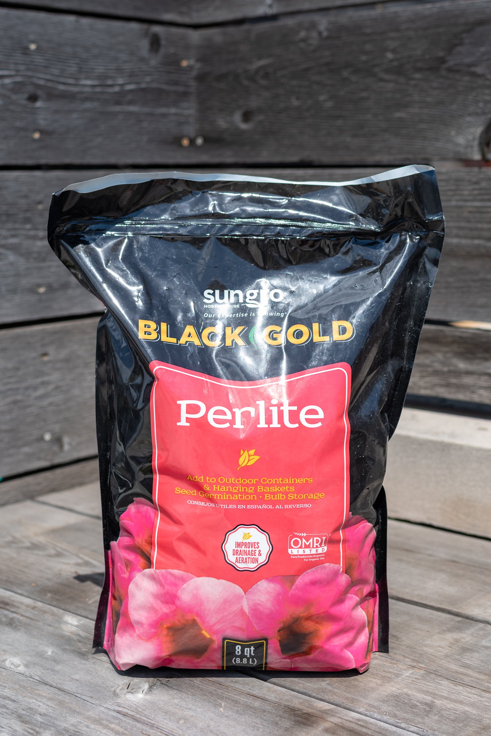 black and gold all purpose potting mix Black Gold 8 Qt. Perlite