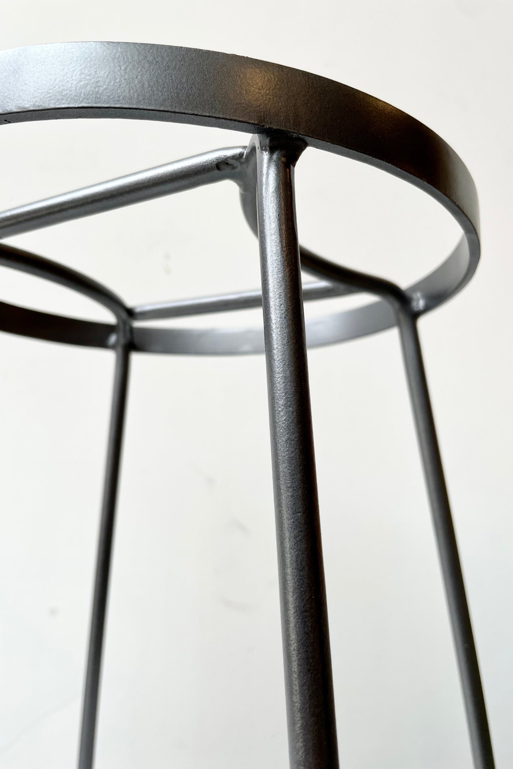 Argyle Plant stand being shown up close to see the metal finish ©Sprout Home