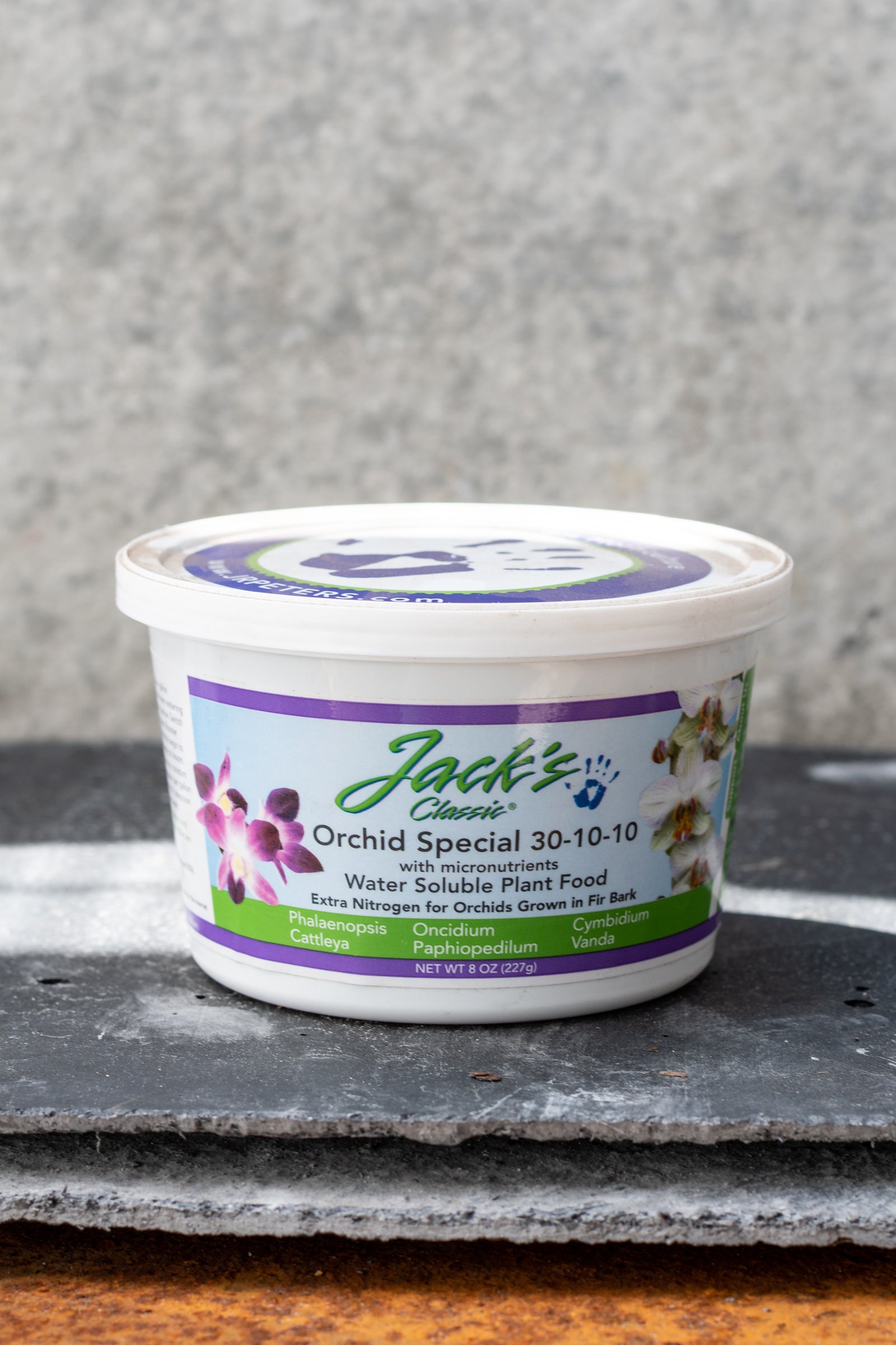 Jack's Orchid Special plant food container