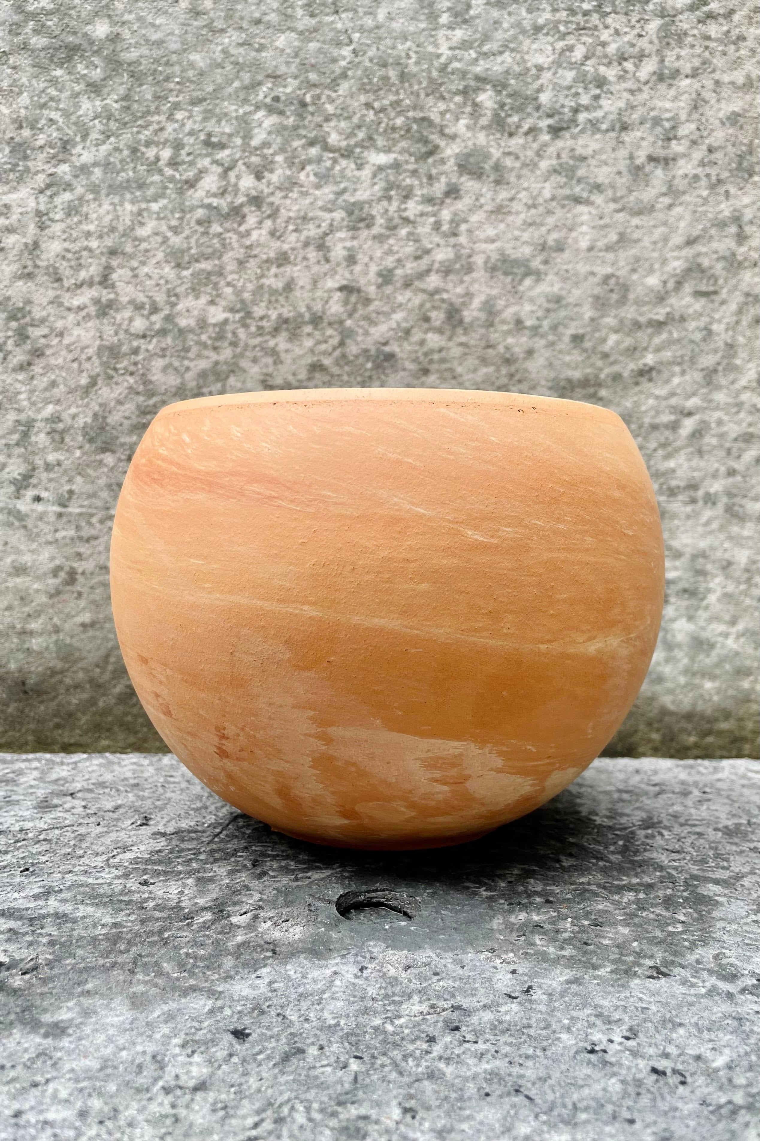 Luna Sphere Pot Light Marble 6.5"