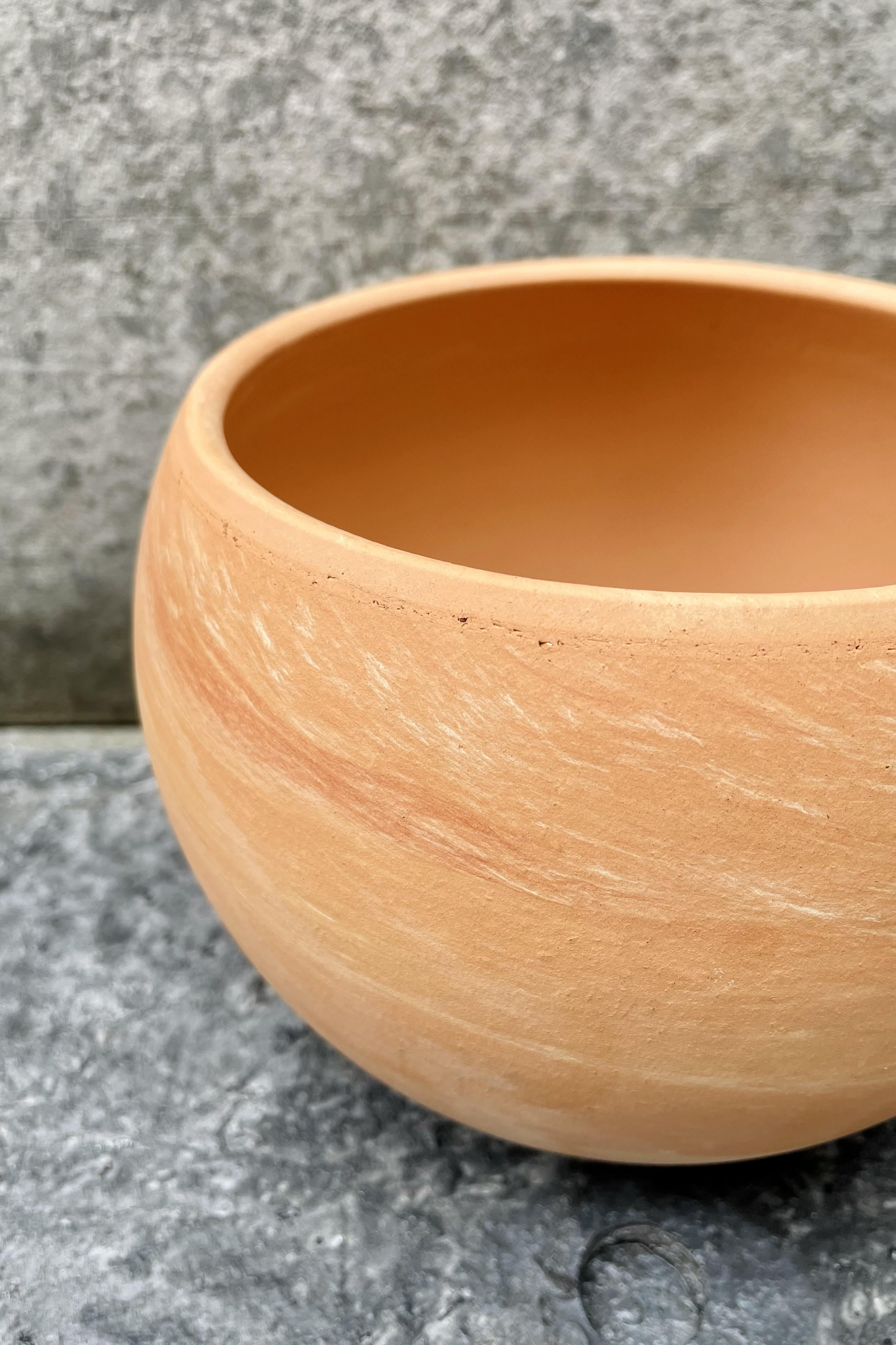 Luna Sphere Pot Light Marble 6.5"