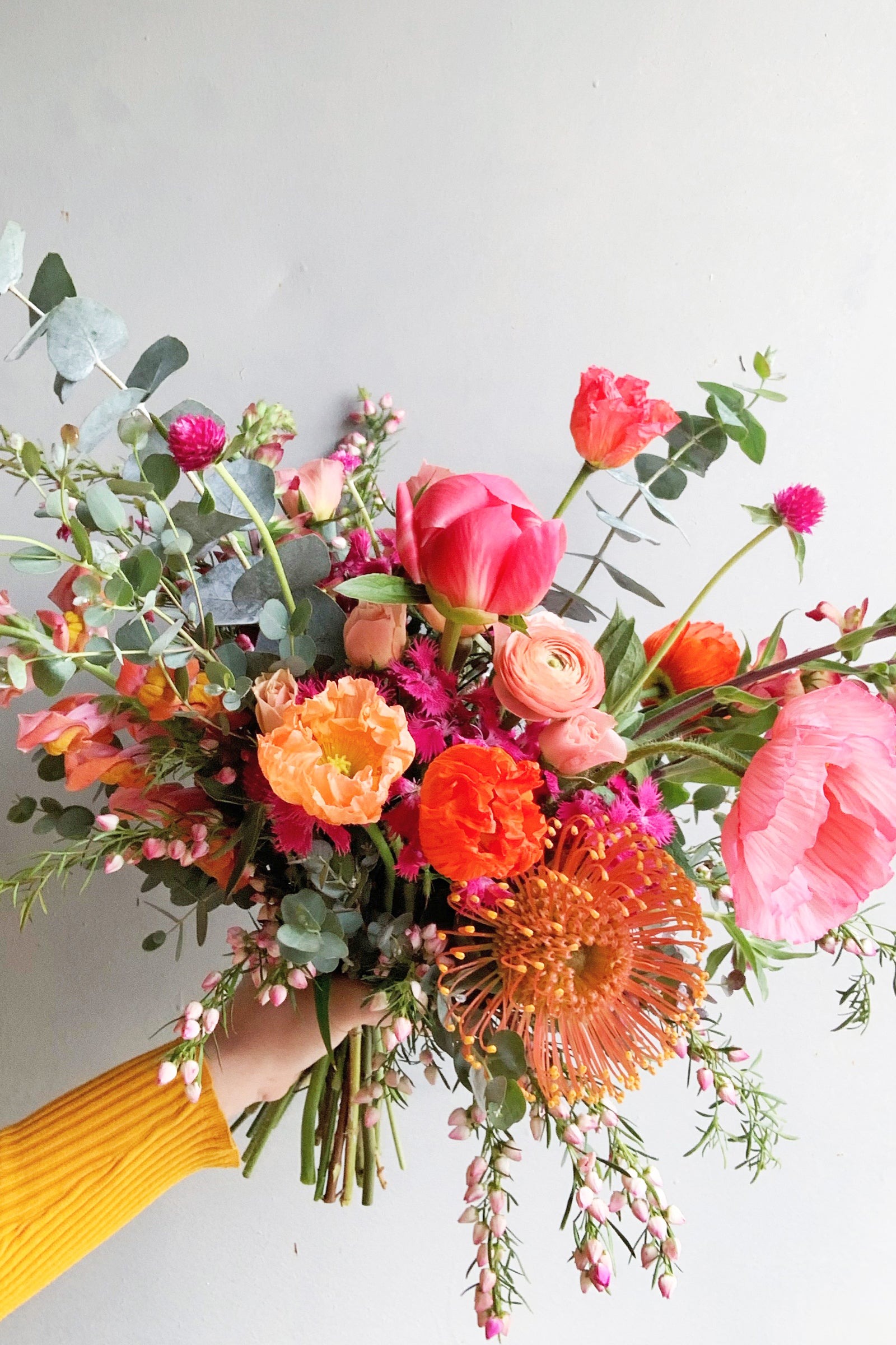 An example of Floral Arrangement Midday with bright poppies from Sprout Home in Chicago ©Sprout Home #size_$130