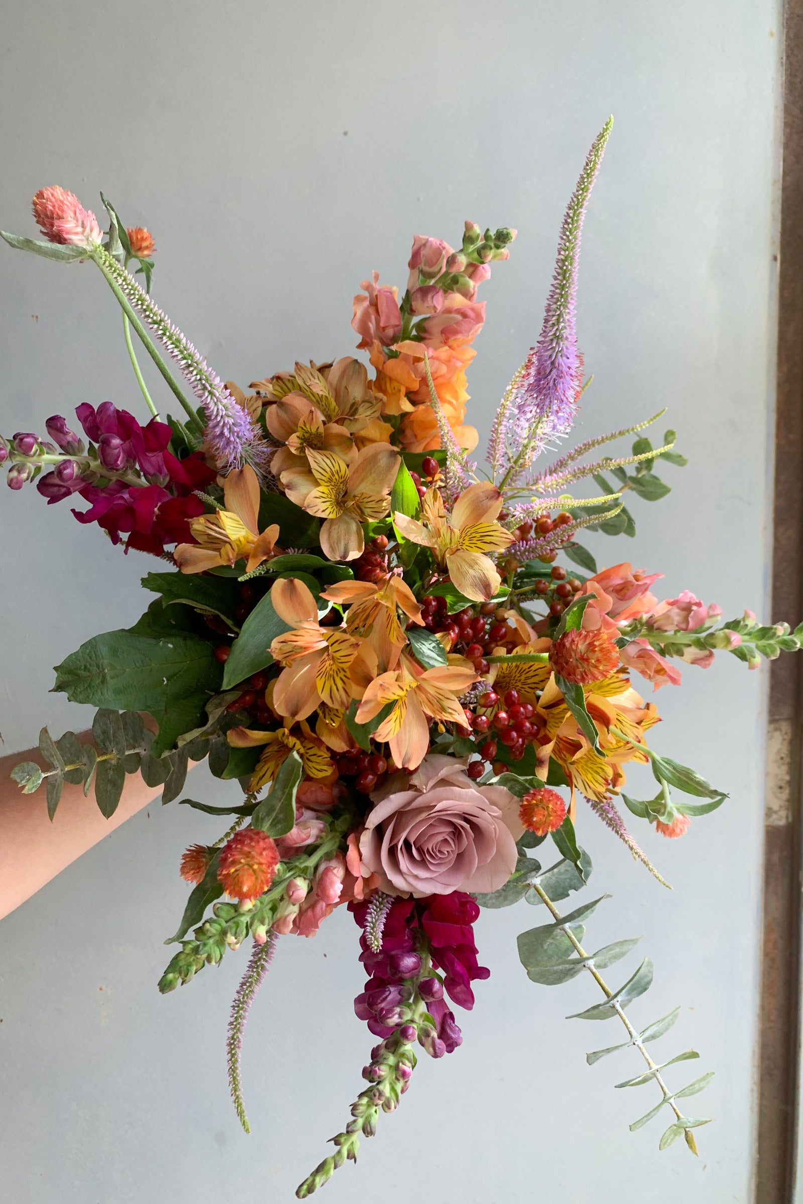 a bright and warm mid day arrangement by Sprout Home Floral ©Sprout Home #size_$75