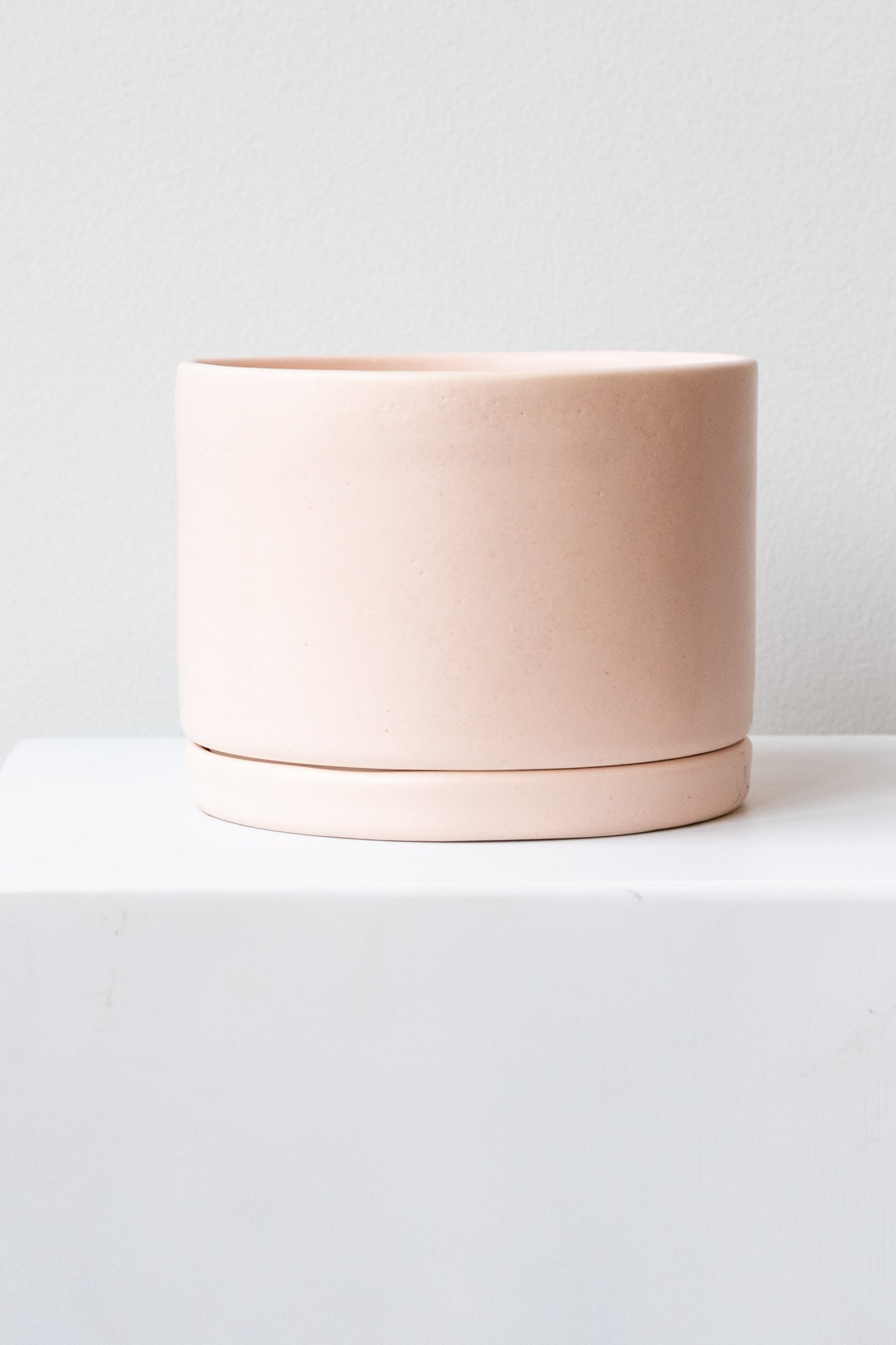 Round Planter Freckled Pink Large