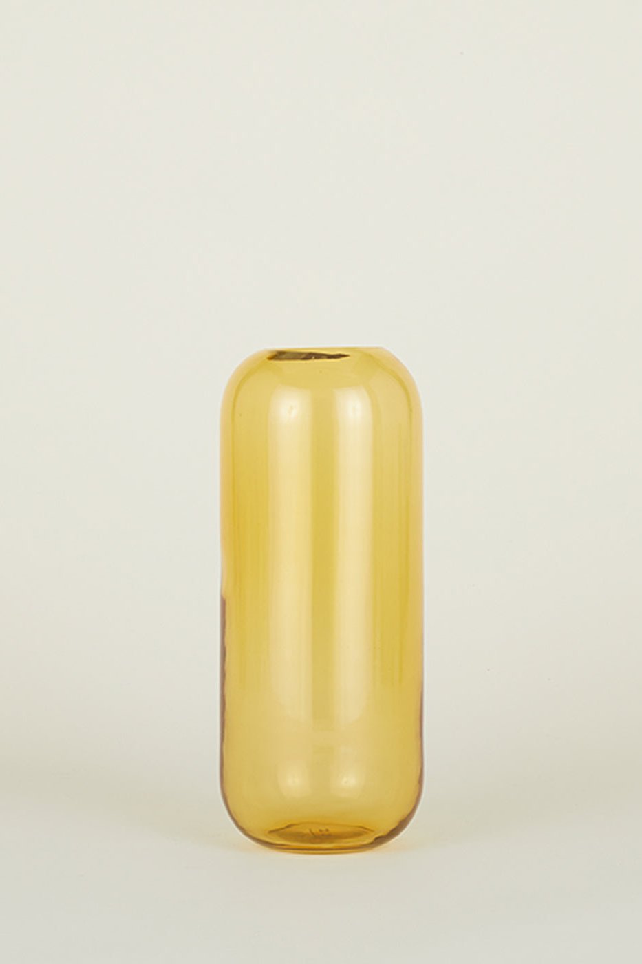 Aurora Pill Vase by Hawkins New York shown from the side against a white backdrop