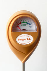 A detailed view of the meter display on Moisture Meter orange