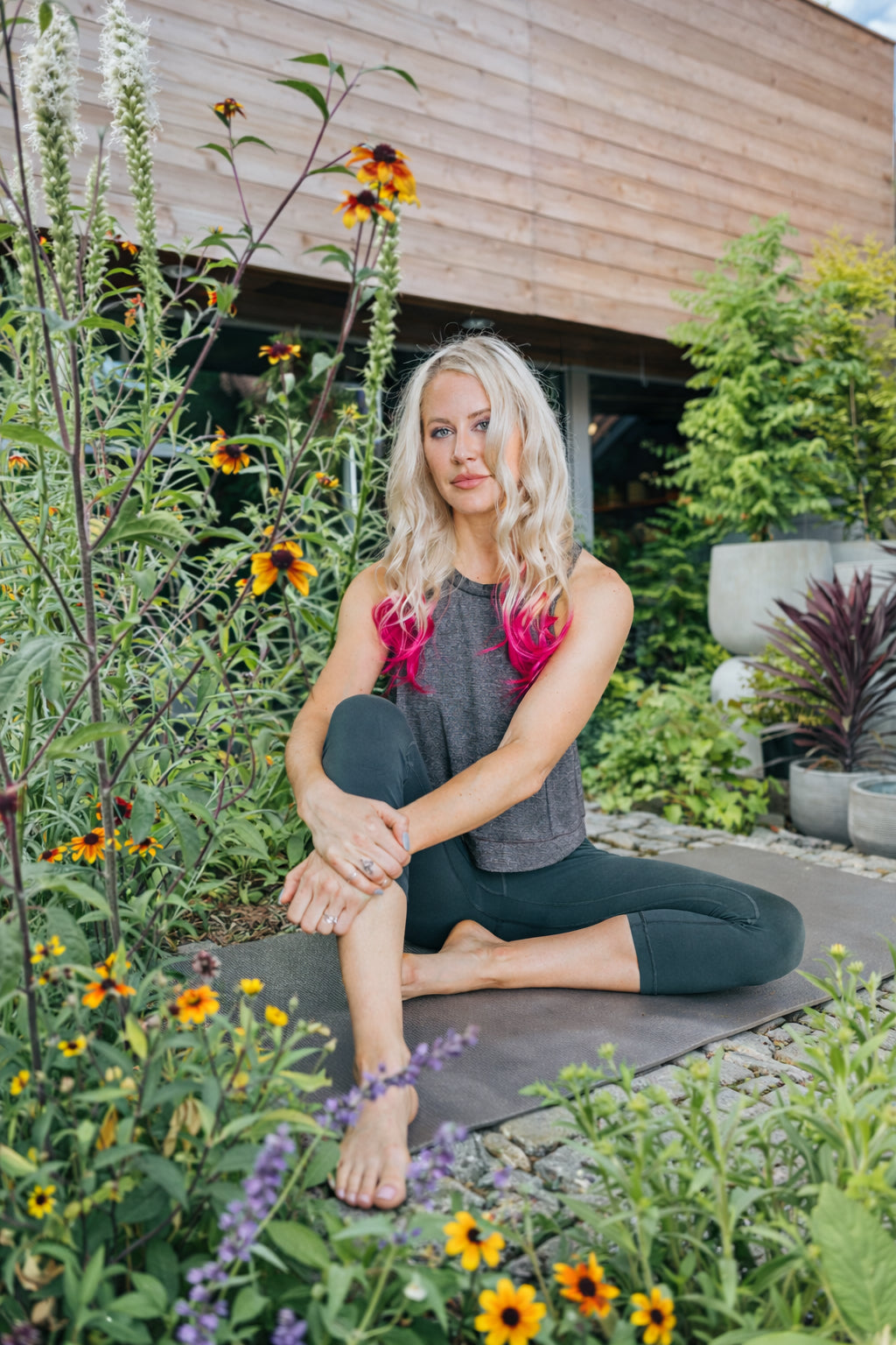 Pilates in the Garden