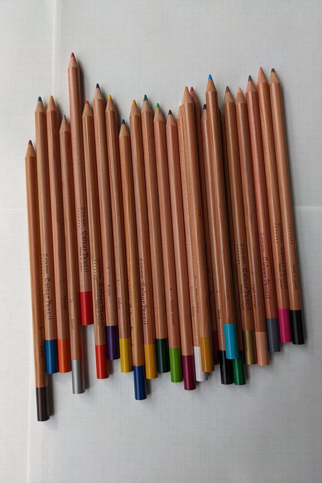 Kita-Boshi Colored Pencil set of 24 ©Sweet Bella