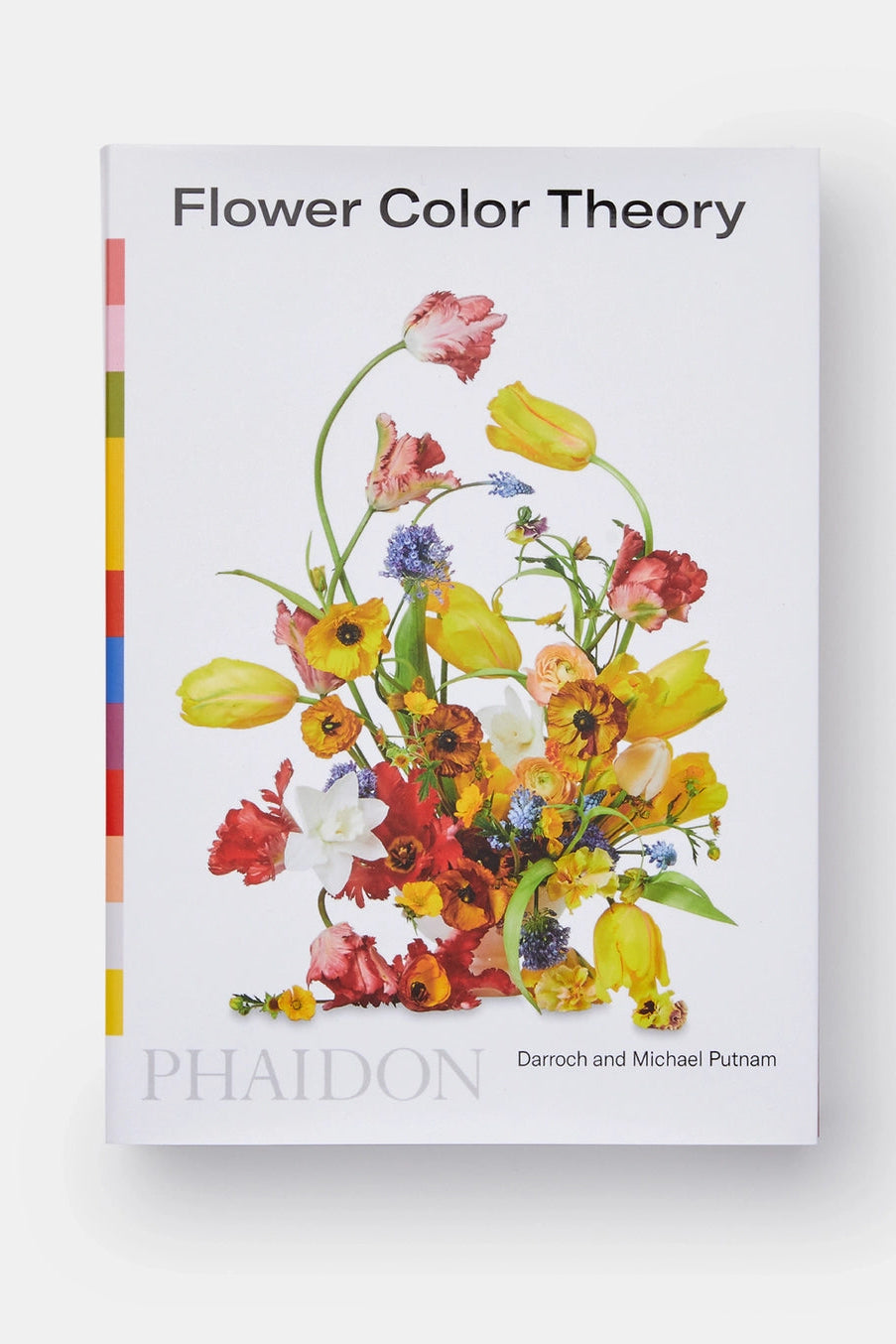 Book titled 'Flower Color Theory' by Phaidon with a colorful floral design on the cover. ©Phaidon