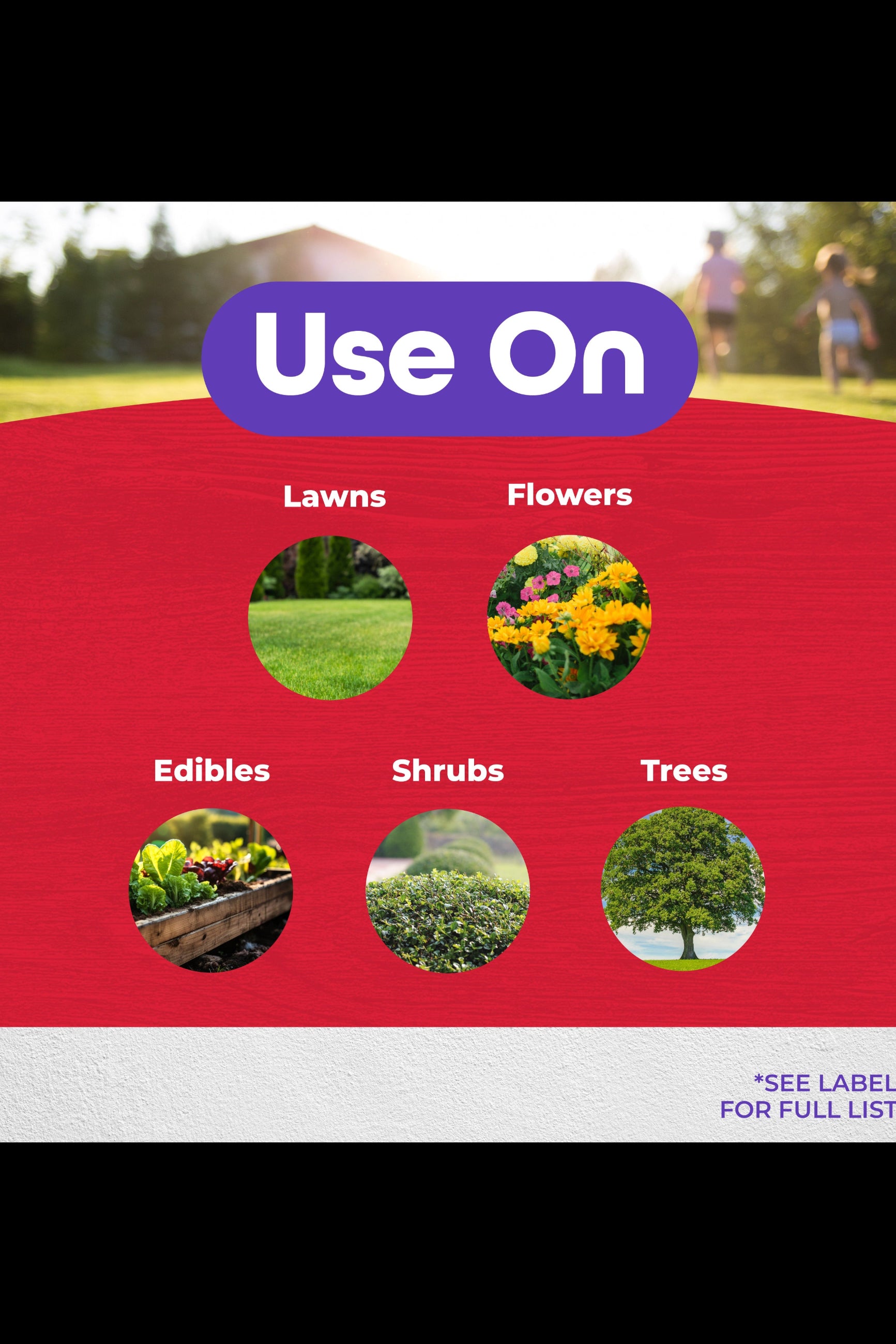 Use on list graphics for Eight ©Bonide