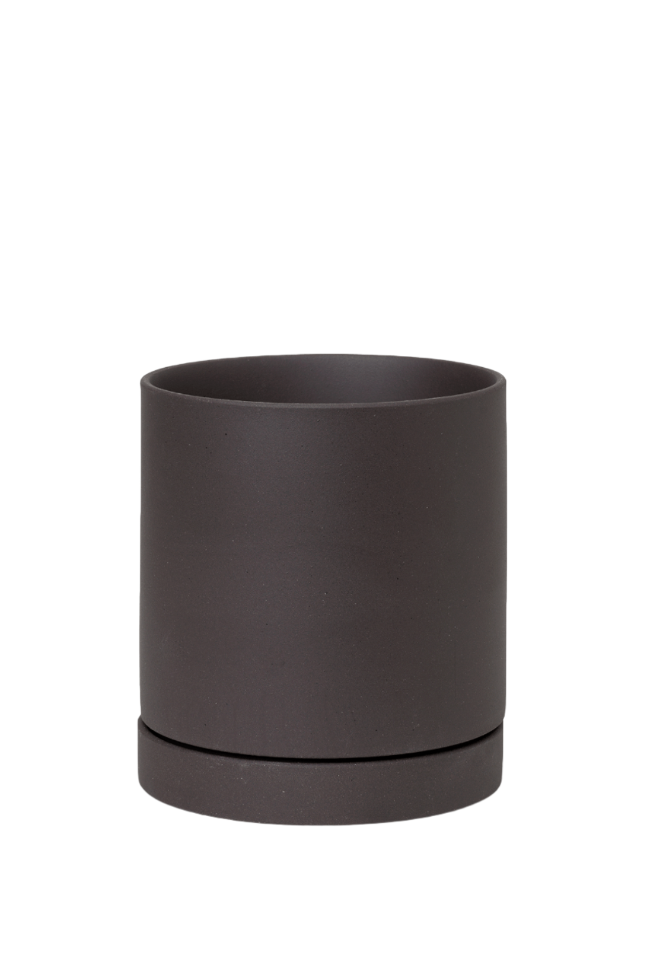 Charcoal Medium sized Sekki Pot by Ferm Living