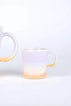 Lavemder & Peach espresso cup by SGW Labs