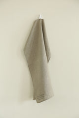 Fog Linen Work Natural linen Kitchen Cloth hung by its loop