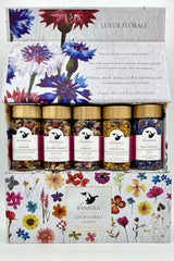 Vanissa package of Lieu FLorale edible flowers set in its packaging.