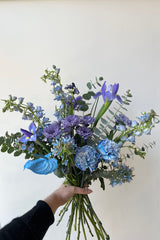 Floral Arrangement Blue Valentine