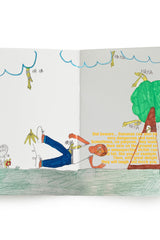 The Secrete Life of Bananas Book to Illustrate by Sweet Bella already illustrated page