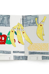 The Secrete Life of Bananas Book to Illustrate by Sweet Bella already illustrated page