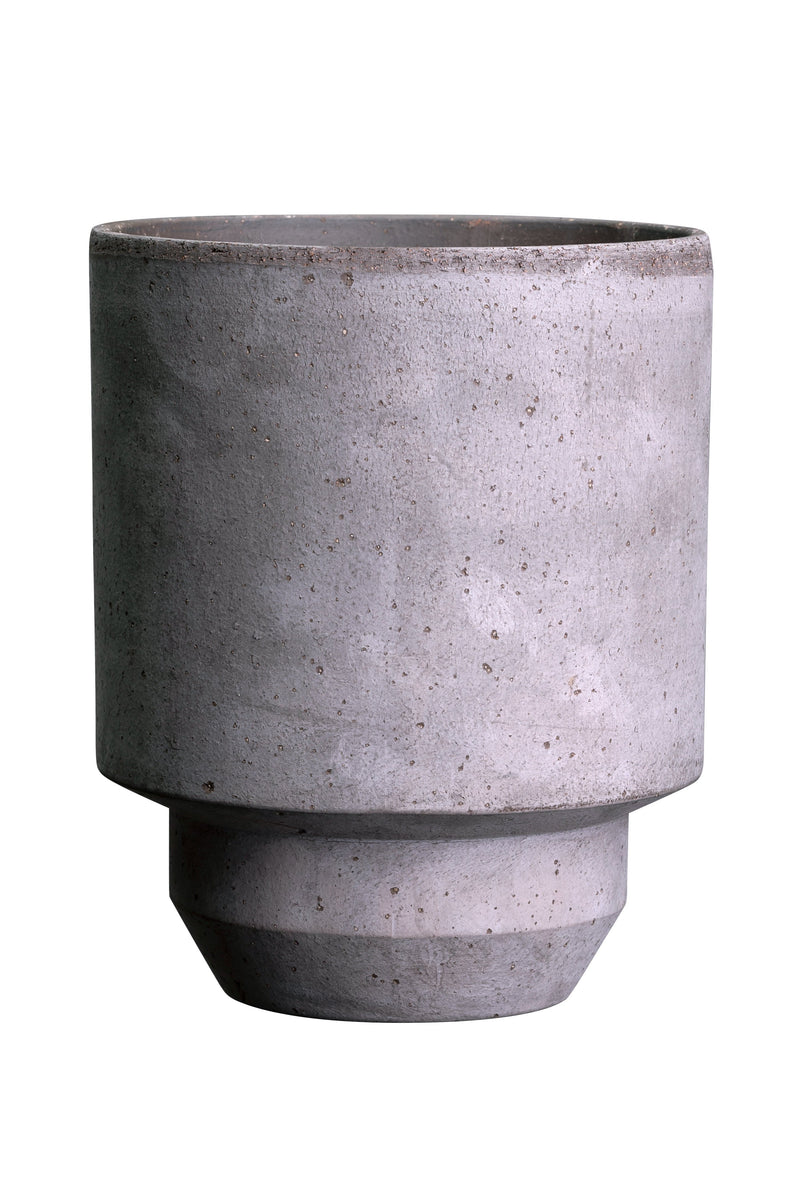 Grey Hoff pot base by Bergs Potter