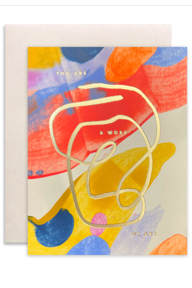 Work of Art Card