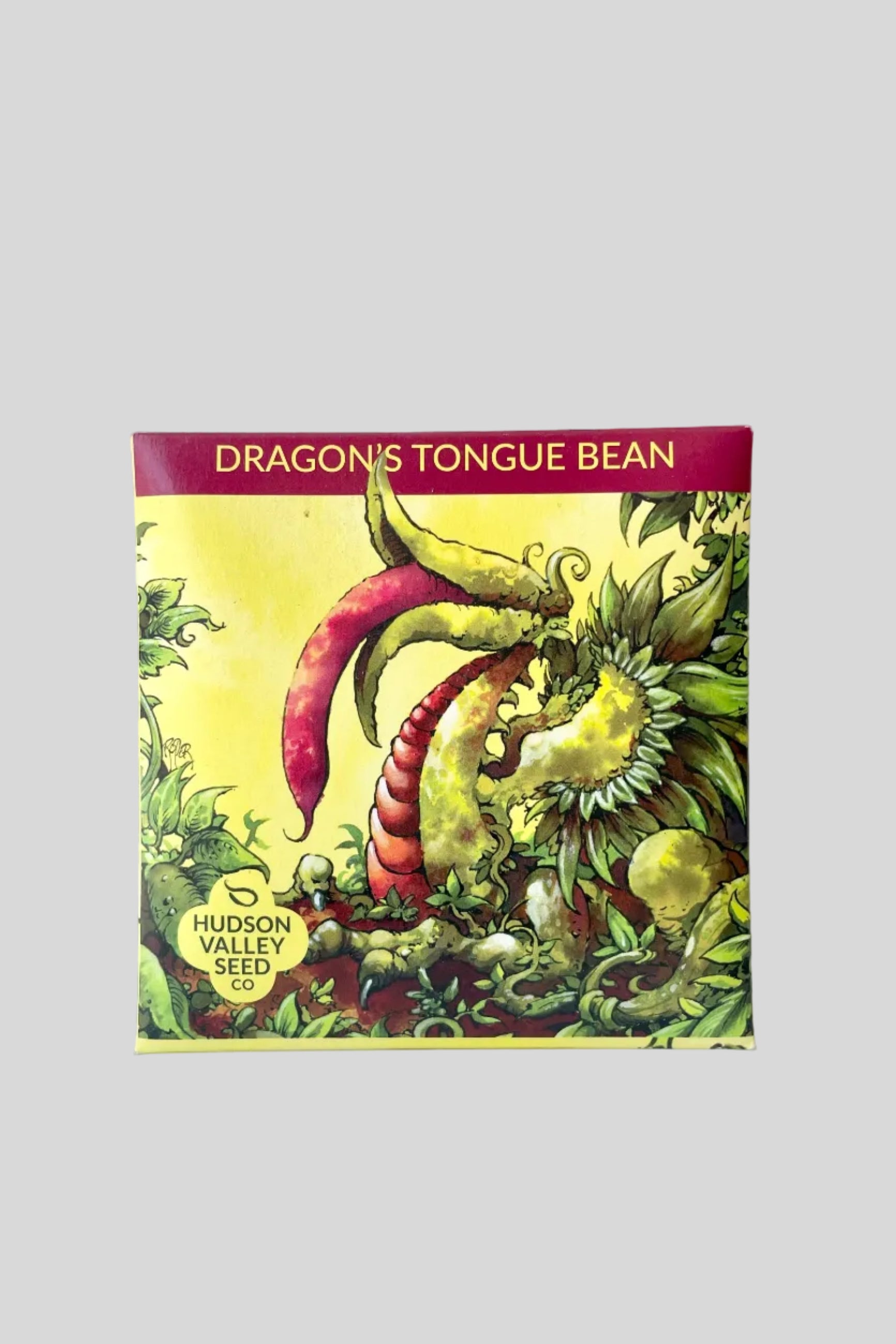 a picture of the package of Dragon Tongue Beans ©Sprout Home