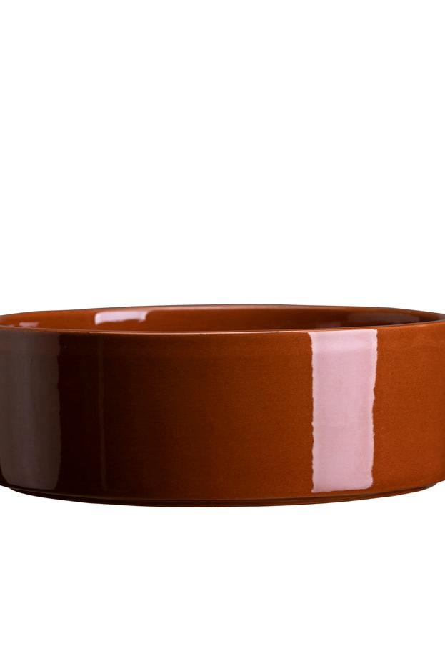 Rust Red Hoff glazed Saucer from Bergs Potter