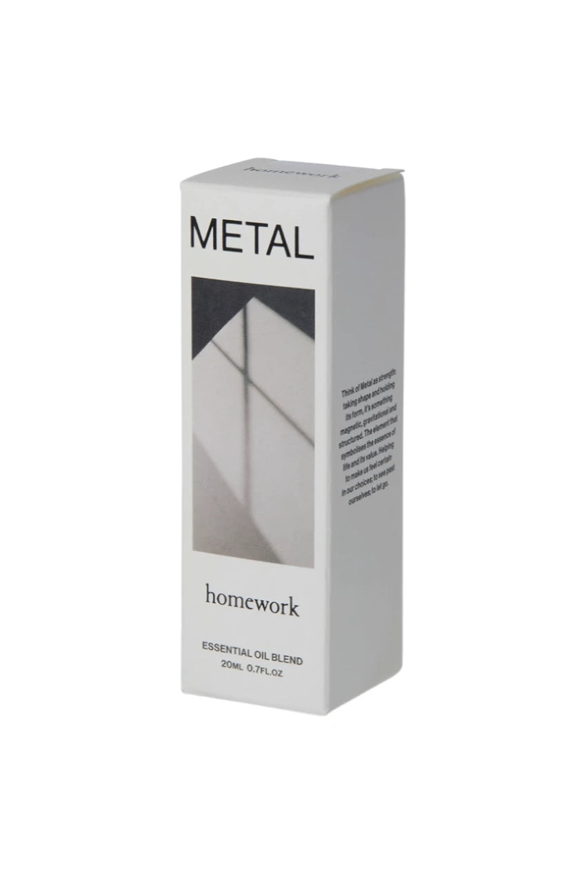 Metal essential oil packing by Homework