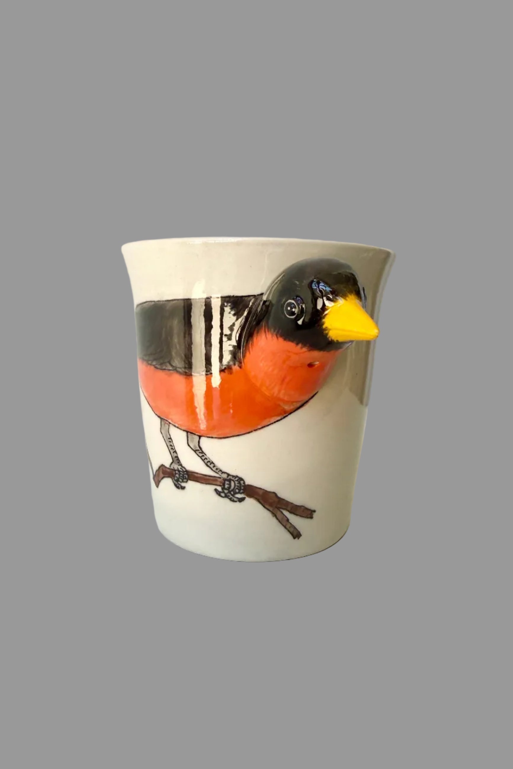 Robin mug shown from the his beak ©Sprout Home