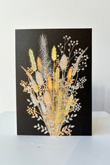 Dried Stems card designed by Stengun Drawings