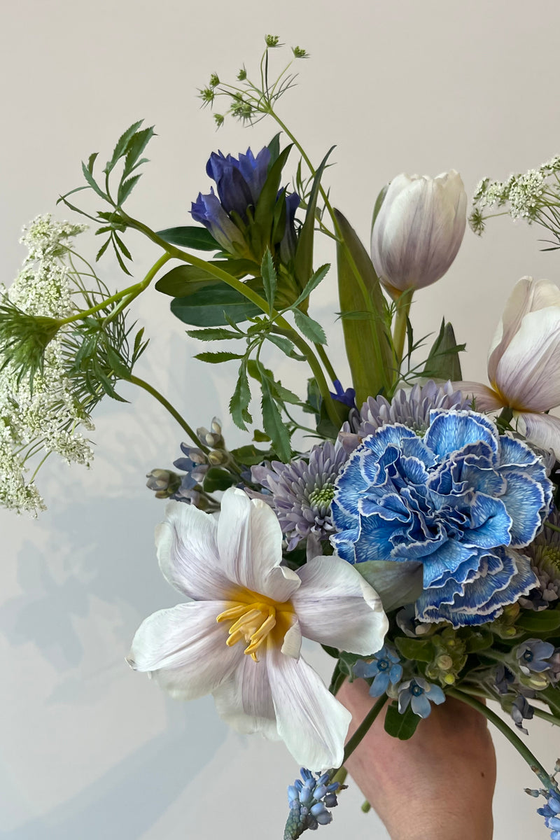 Floral Arrangement Blue Valentine