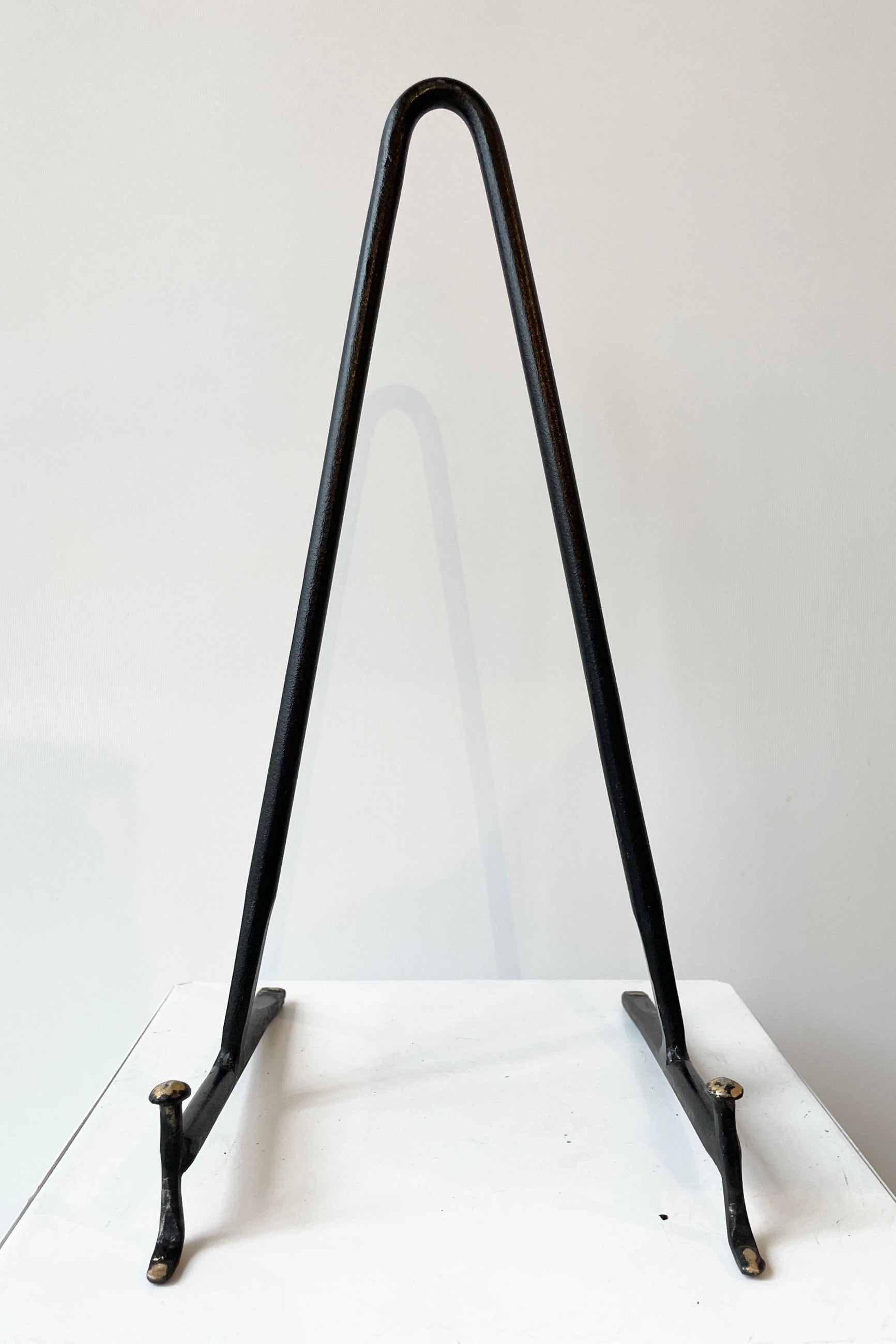 Case Iron Display Stand large shown from the front.  ©Sprout Home