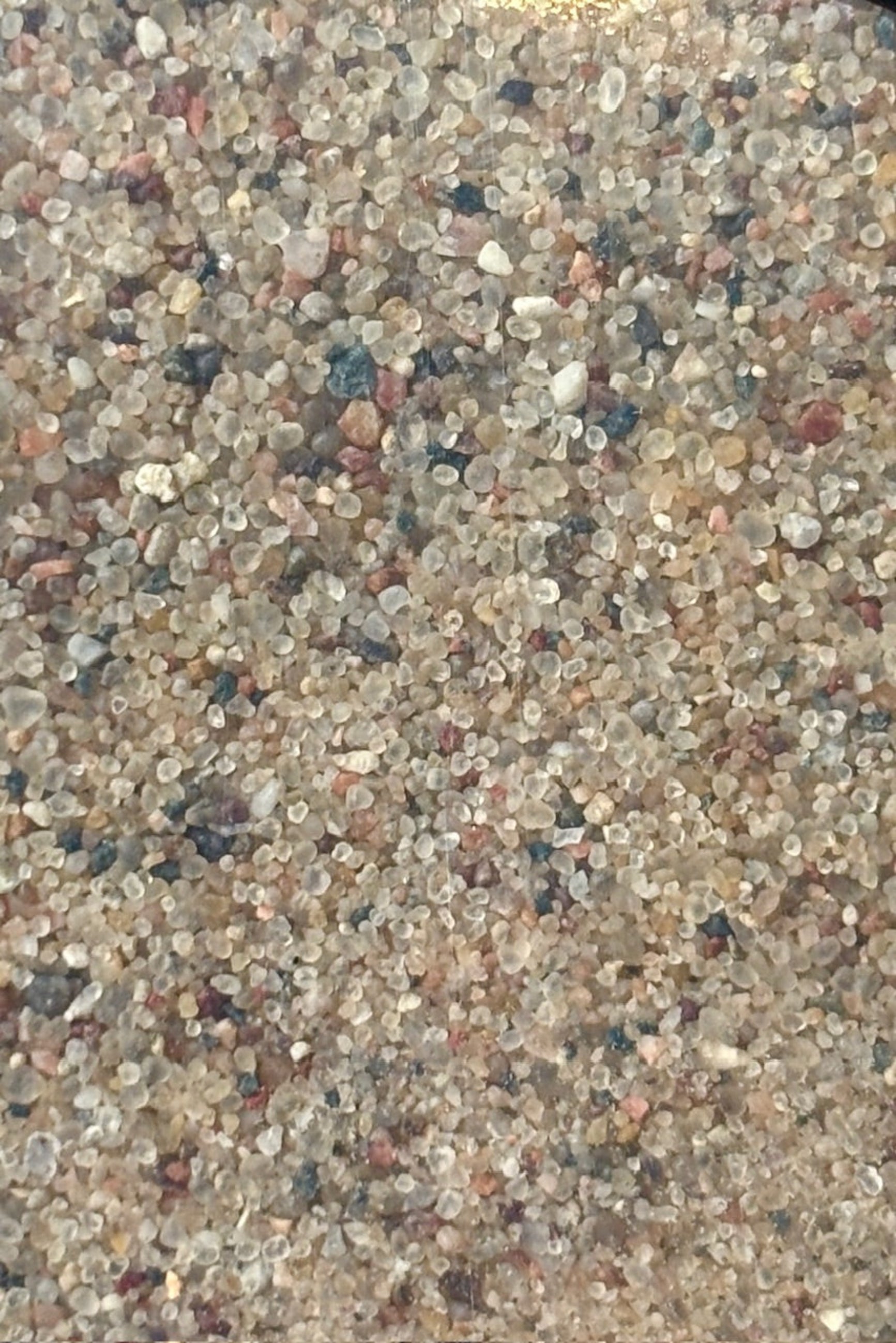 Close up of Mosser Lee Desert sand in bag ©Sprout Home