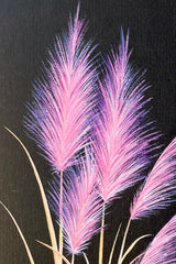 Detail of the pink pampas greeting card by Stengun at Sprout Home