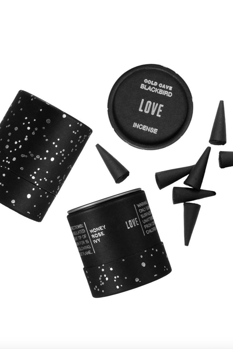 Blackbird Love Incense: Ivy + Rose + Honey at SPROUT HOME