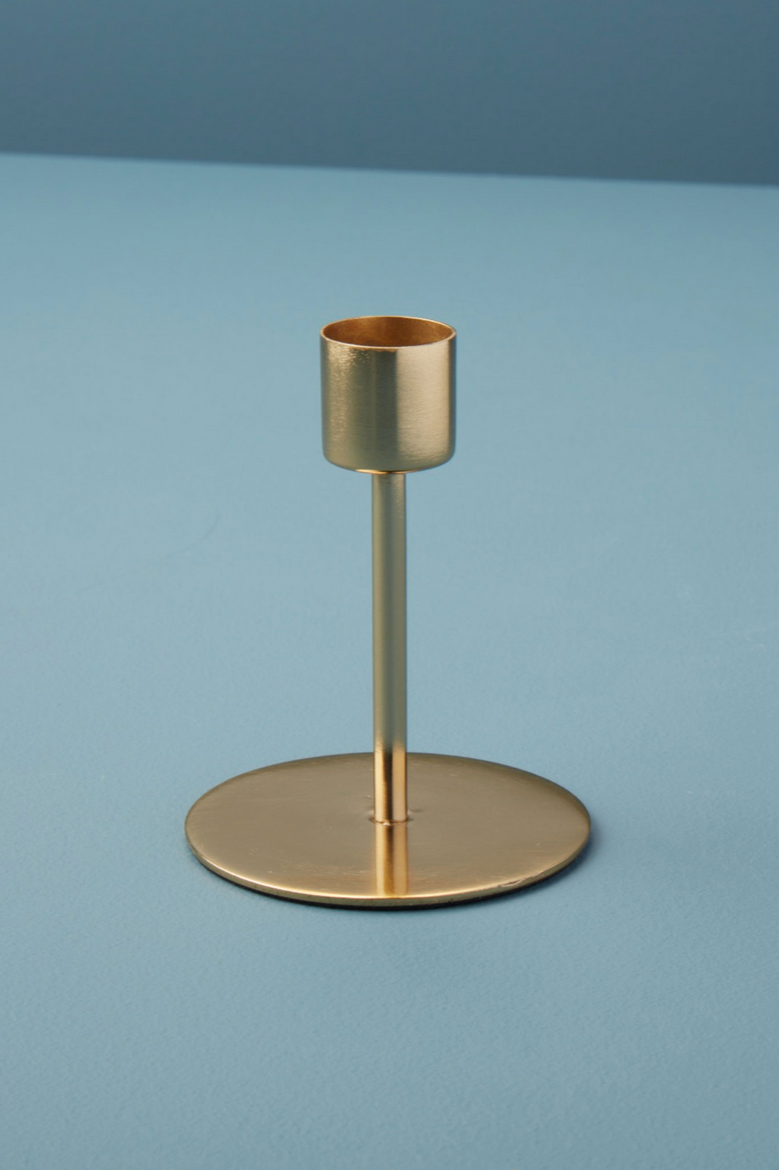 Kent Gold Candlestick medium on Blue background