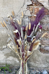 Sprout Home 'Stardust' arrangement sitting in front of a concrete wall. 