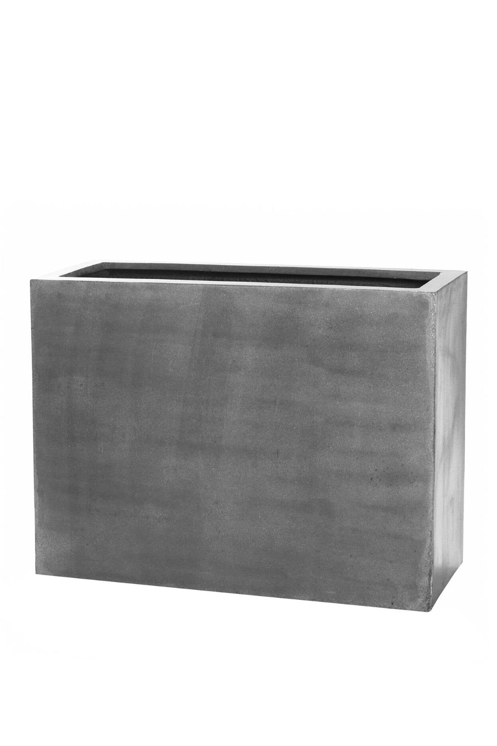 Jort Grey Large on a white background ©Pottery Pots