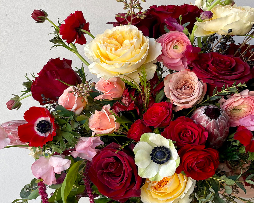 Unusual and romantic valentines day floral to order from SPROUT HOME